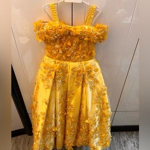 A cute Ball gown perfect for birthday or wedding function